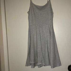 Grey Skater Dress